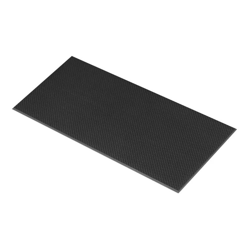 1 Pcs Carbon Fiber Sheet 250×100×6mm Glossy Surface Plain Weave Panel Sheet