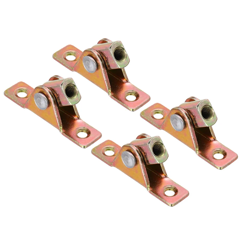 Gas Spring End Fitting Connector M8 Female Thread A3 Steel with Bracket 4pcs