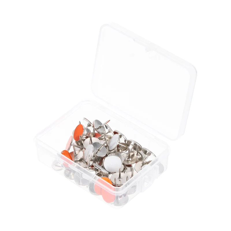 Reflective Tack, 100 Pcs Trail Marking Tacks Metal Hiking Markers Glow Tacks for Hiking, Hunting, Camping, Multicolor