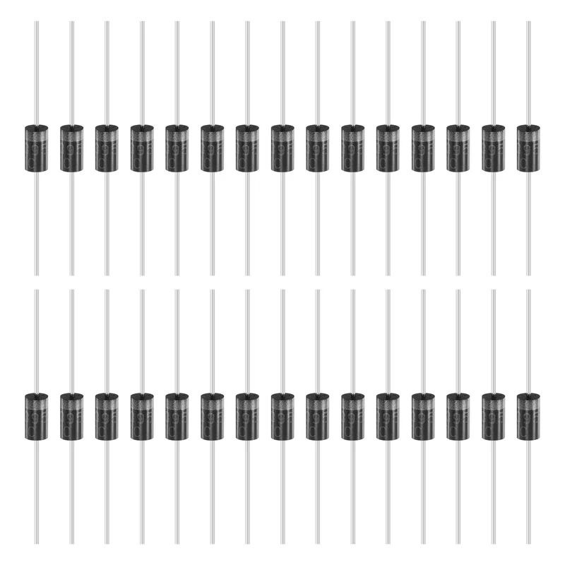 30 Pcs 1N5395 Rectifier Diode, 1.5A 400V DO-15 Electronic Silicon Diodes