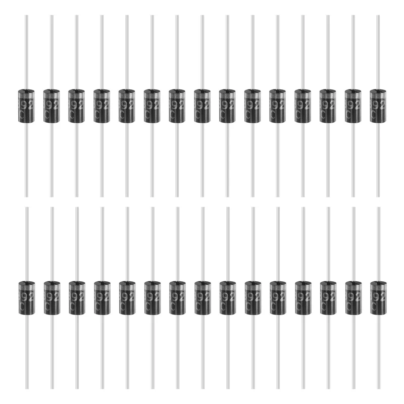 30 Pcs 1N5392 Rectifier Diode, 1.5A 100V DO-15 Electronic Silicon Diodes