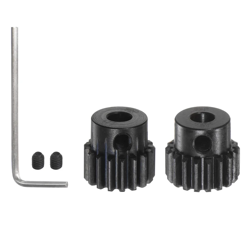 32P Hardened Pinion Motor Gear Set 17T 18T Fit 5mm RC Motor Shaft