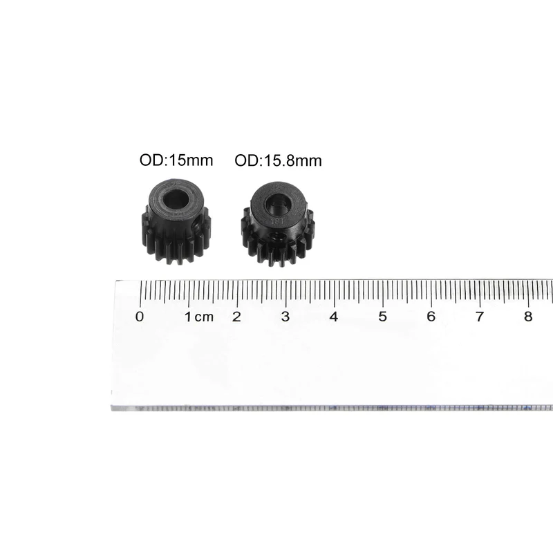 32P Hardened Pinion Motor Gear Set 17T 18T Fit 5mm RC Motor Shaft
