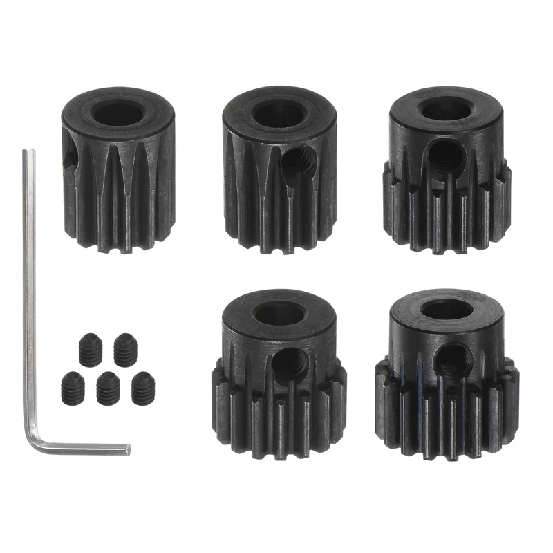 32P Hardened Pinion Motor Gear Set 13T 14T 15T 16T 17T Fit 5mm RC Motor Shaft