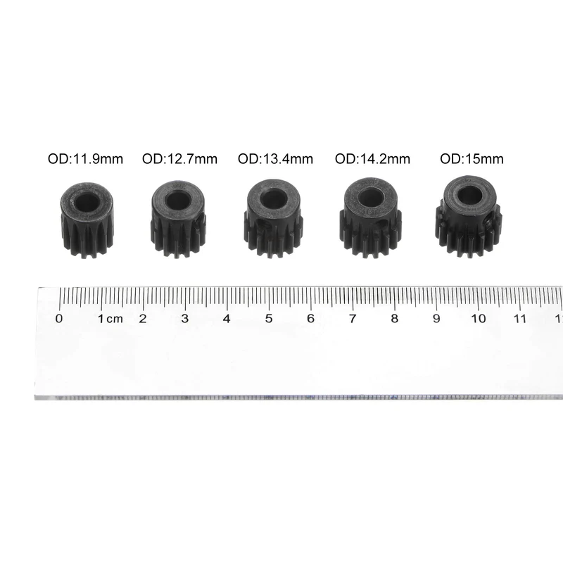 32P Hardened Pinion Motor Gear Set 13T 14T 15T 16T 17T Fit 5mm RC Motor Shaft
