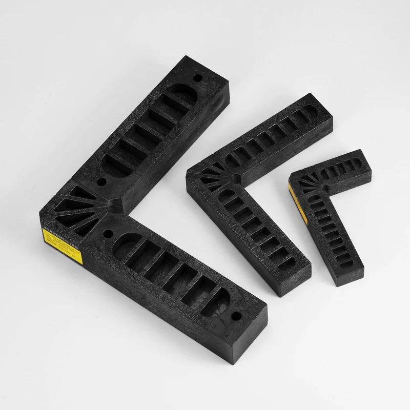 6pcs 90 Degree Positioning Squares 3"/4"/6" Right Angle Corner Clamps, Black