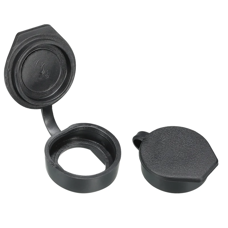 19mm Door Lock Dust Cover, 10 Pack PE Plastic Waterproof Keys Panel Cam Lock Dust Cover Caps for 19mm Cam Lock, Black