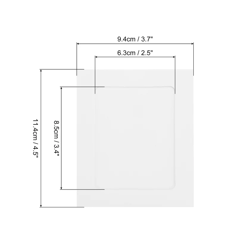 30PCS Paper Photo Frame, 4.5 x 4 Inch Cardboard Picture Frames with Clips & Strings, DIY Photo Hanging Display for Home Office Decor, White