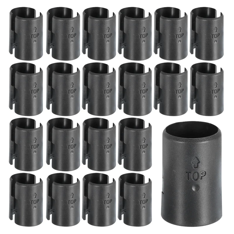 Wire Shelf Clips, 100pcs 1 Inch(25mm) Wire Shelving Lock Clips(50 Pairs)