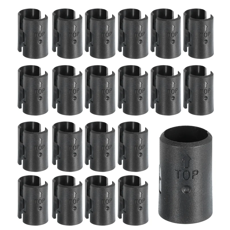 Wire Shelf Clips, 100pcs 3/4 Inch(19mm) Wire Shelving Lock Clips(50 Pairs)