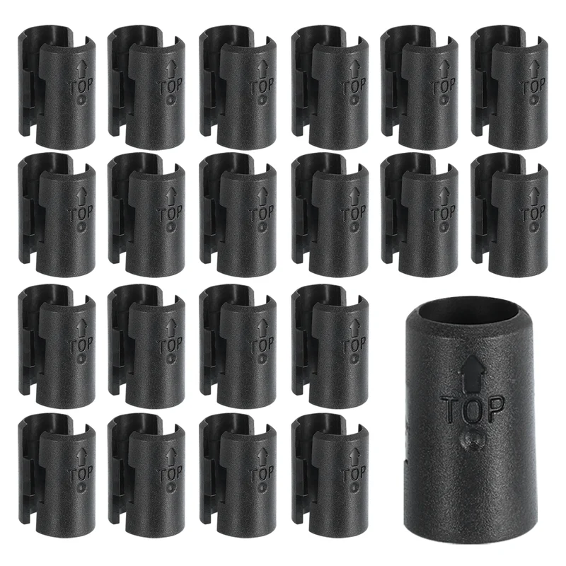 Wire Shelf Clips, 100pcs 1/2 Inch(13mm) Wire Shelving Lock Clips(50 Pairs)