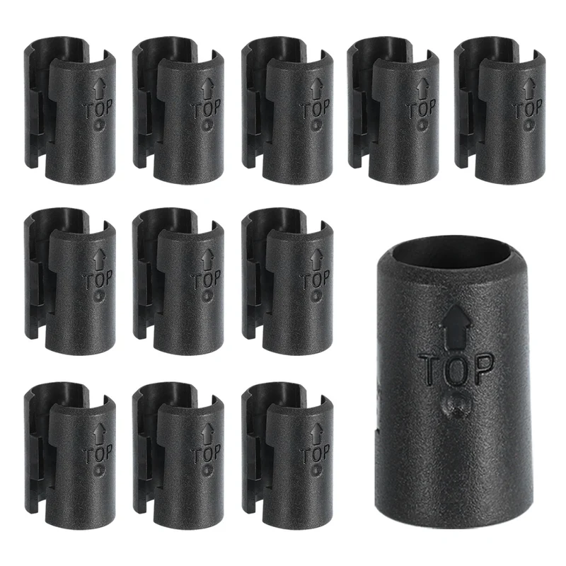 24pcs Wire Shelf Clips 1/2 Inch(13mm) Wire Shelving Lock Clips(12 Pairs)