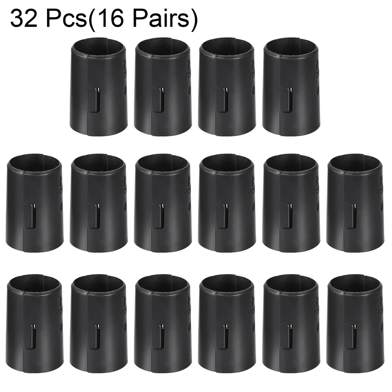 Wire Shelf Clips 1 Inch Wire Shelving Lock Clips Plastic 32 Pcs