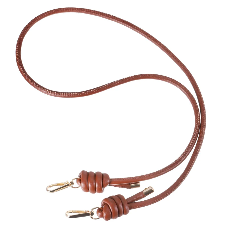 47.2" Leather Purse Replacement Strap for Handbag Crossbody Bag, Brown