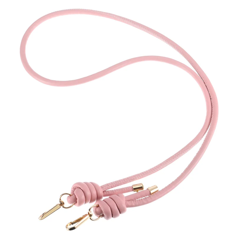 47.2" Leather Purse Replacement Strap for Handbag Crossbody Bag, Pink
