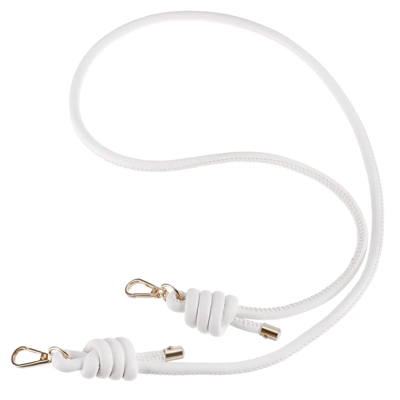 47.2" Leather Purse Replacement Strap for Handbag Crossbody Bag, White