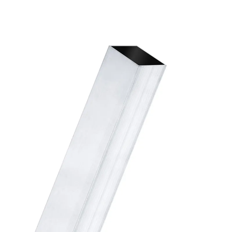 1Pcs 300mm 6063 Aluminum Square Tube, 20x20x1.5mm Straight Pipe Tubing for Frame