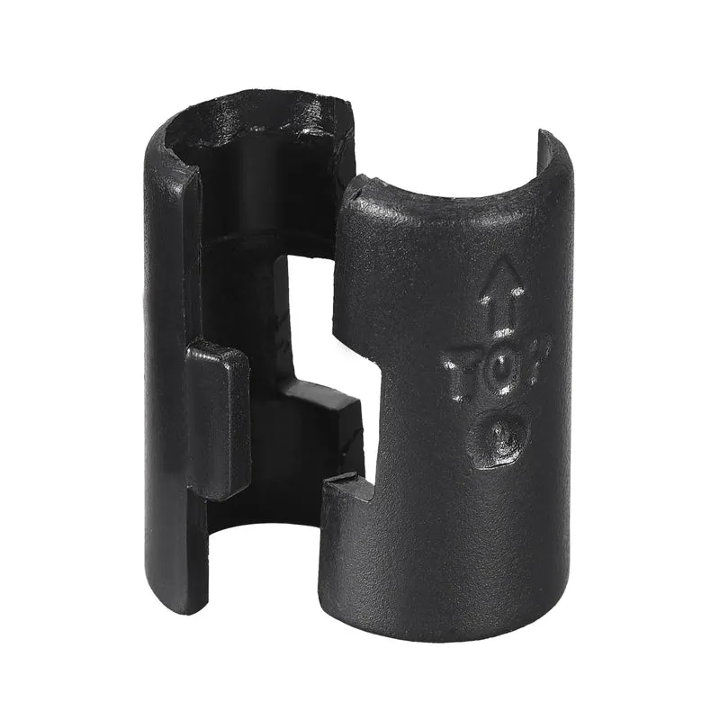 Wire Shelf Clips 1/2 Inch Wire Shelving Lock Clips Plastic 4 Pcs