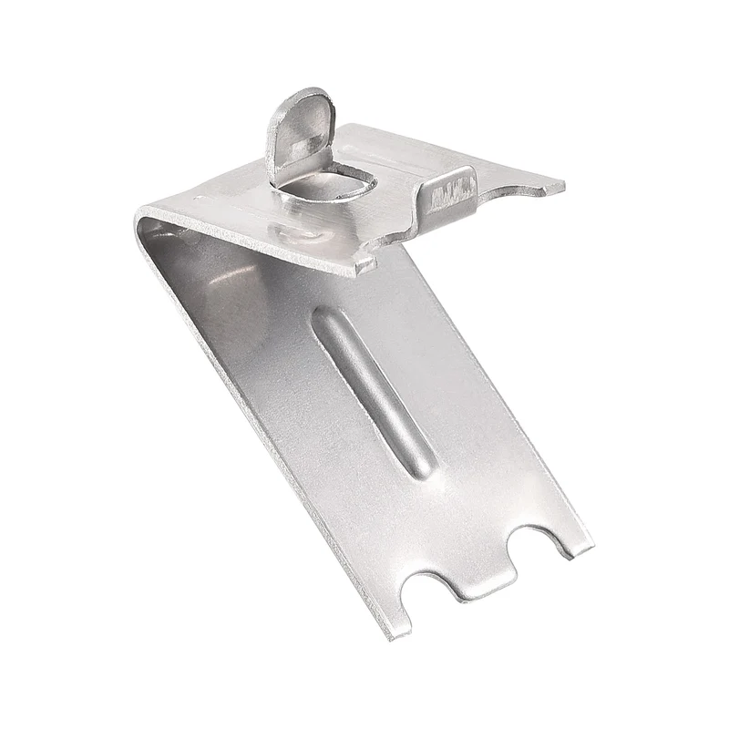 Freezer Shelf Clips Square Buckles Clips Stainless Steel 1mm Thick 16pcs