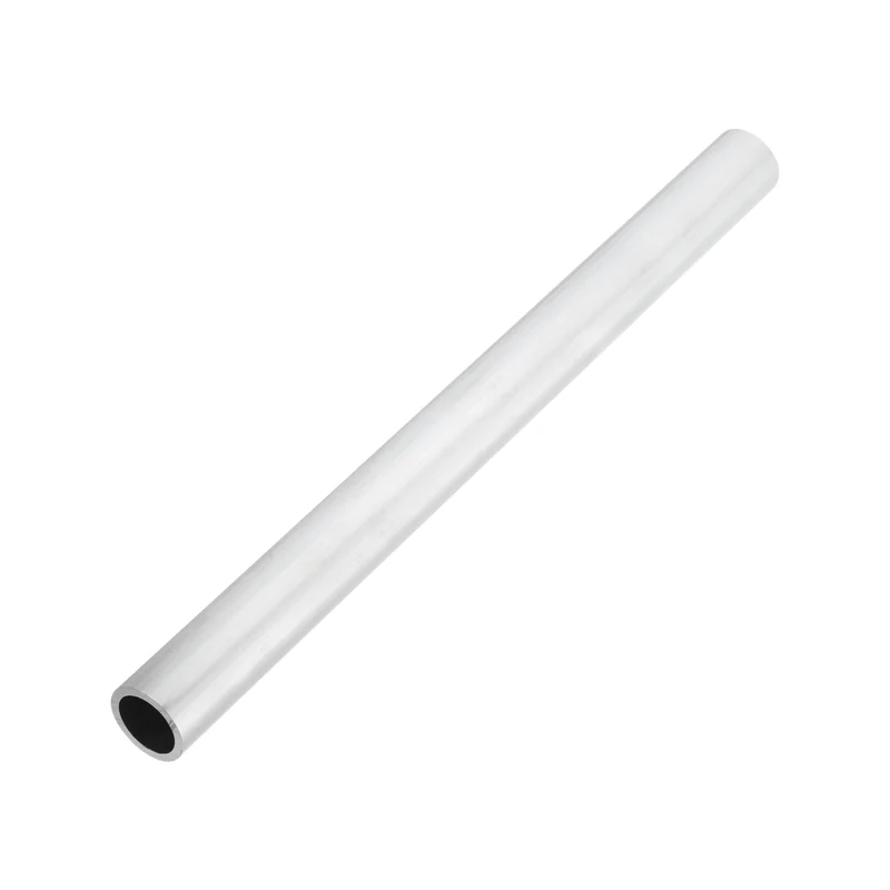 6063 Aluminum Tubing Round Tube 22mm ODx19mm ID 13"Metal Straight Pipe Silver