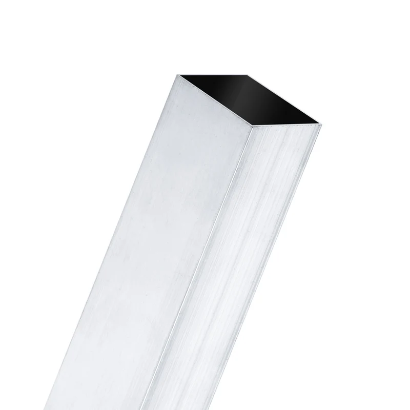 1Pcs 300mm 6063 Aluminum Square Tube, 38x38x1mm Straight Pipe Tubing for Frame