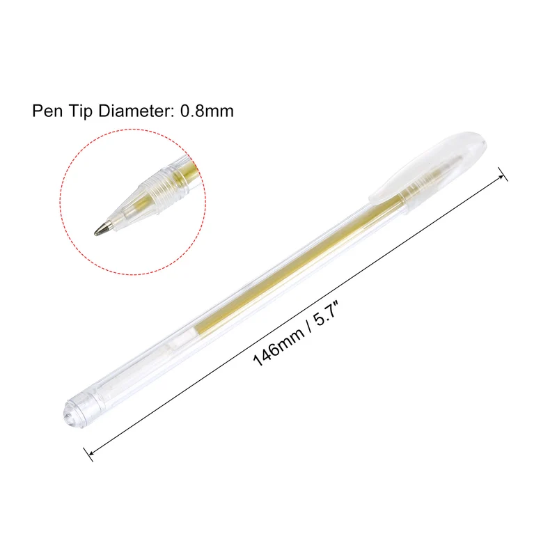 Glitter Gel Pens, 9 Pack Dual Metallic Ink Sparkle Pens 0.8mm Liquid Glitter Iridescent Gel Pen for Coloring Books, Gold Silver White