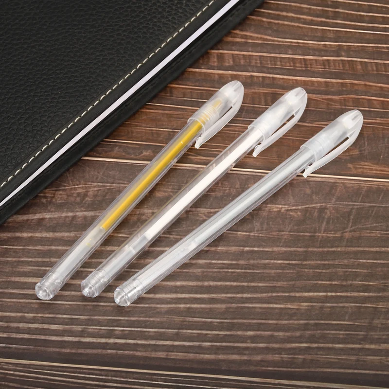 Glitter Gel Pens, 9 Pack Dual Metallic Ink Sparkle Pens 0.8mm Liquid Glitter Iridescent Gel Pen for Coloring Books, Gold Silver White