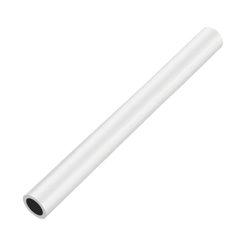 6063 Aluminum Tubing Round Tube 38mm ODx34mm ID Metal Straight Pipe Silver