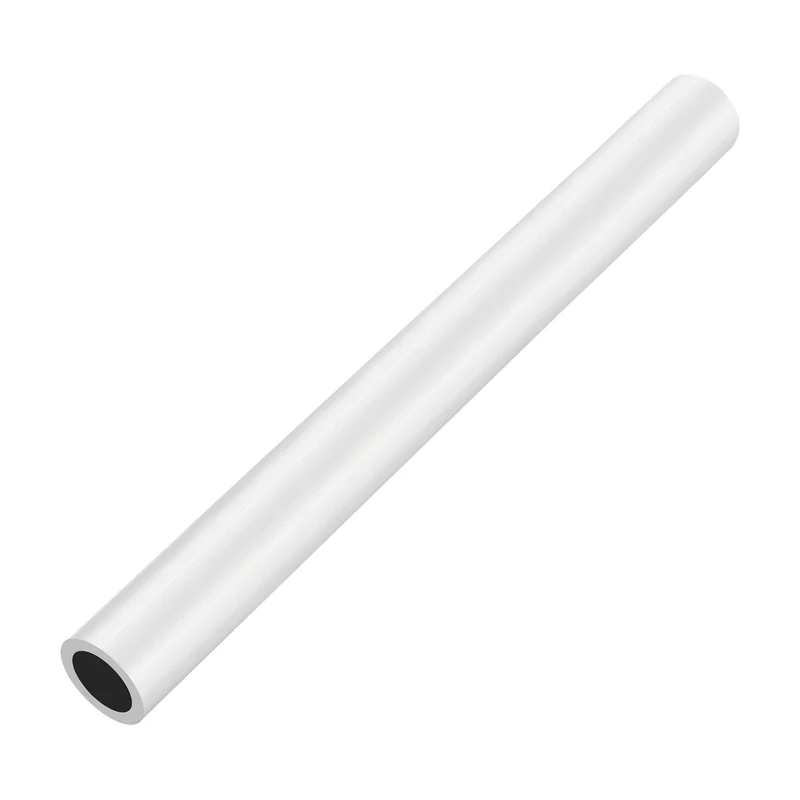 6063 Aluminum Tubing Round Tube 38mm ODx32mm ID Metal Straight Pipe Silver