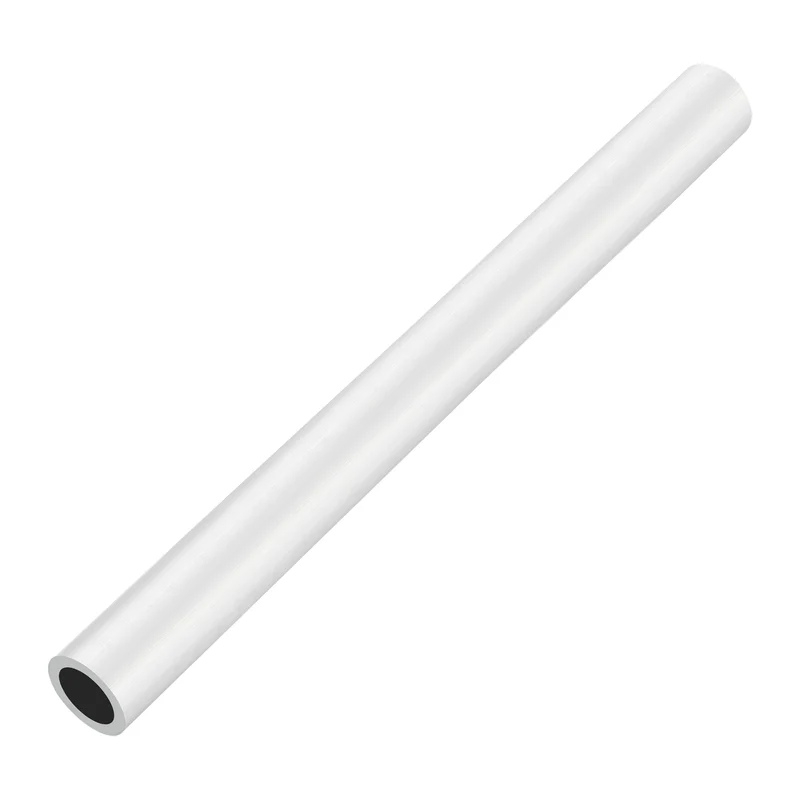 6063 Aluminum Tubing Round Tube 37mm ODx28mm ID Metal Straight Pipe Silver