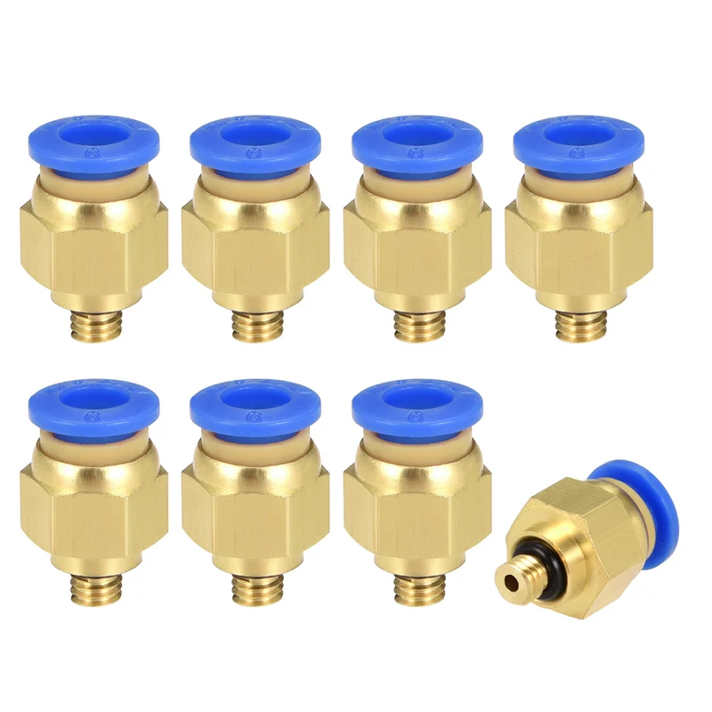 Straight Pneumatic Push to Quick Connect Fittings Tube