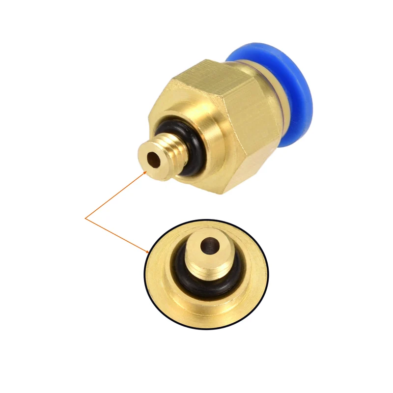 Straight Pneumatic Push to Quick Connect Fittings Tube
