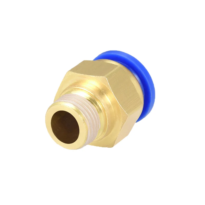 Straight Pneumatic Push to Quick Connect Fittings Male