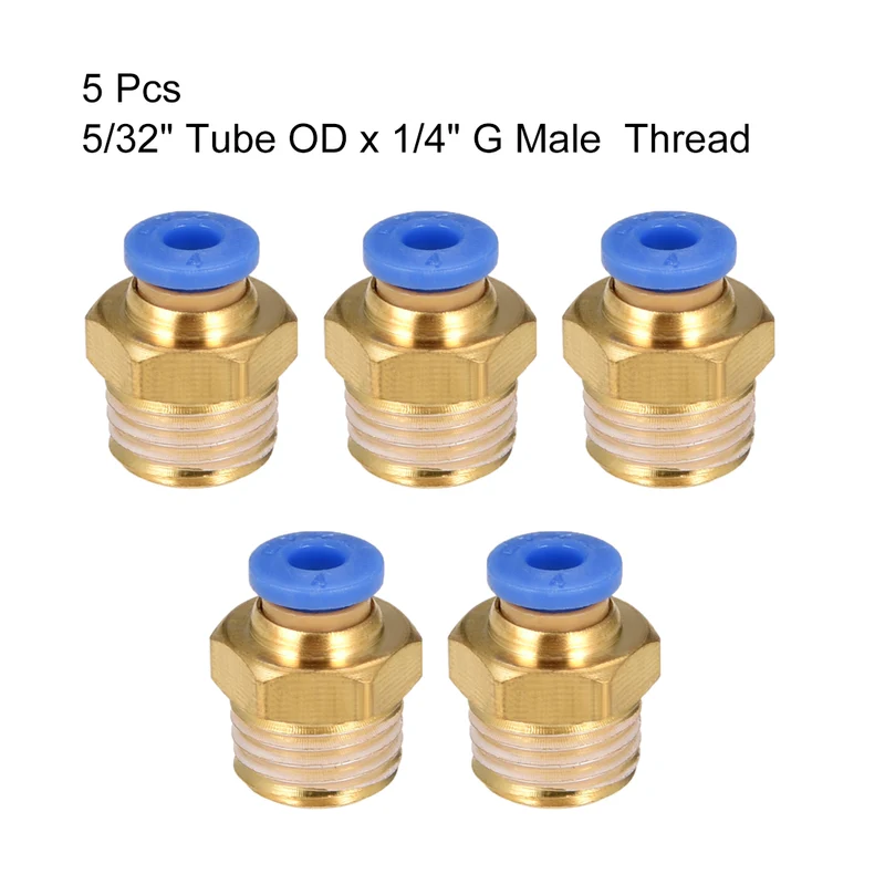 Male Straight Thread Push in Joint Pneumatic Fitting Quick Fitting
