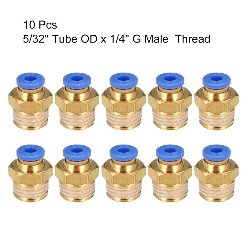 Male Straight Thread Push in Joint Pneumatic Fitting Quick Fitting