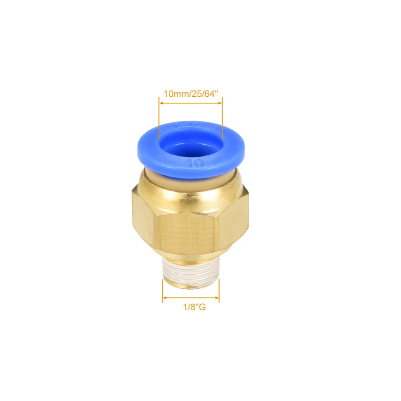 Male Straight Thread Push in Joint Pneumatic Connector Fitting Quick Fitting