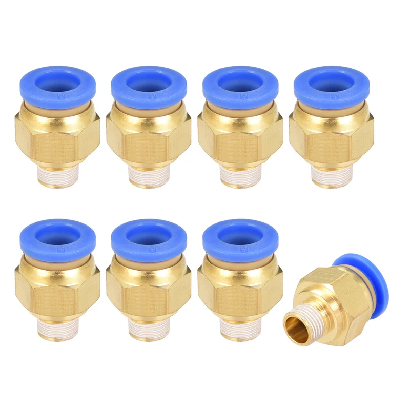 Male Straight Thread Push in Joint Pneumatic Connector Fitting Quick Fitting