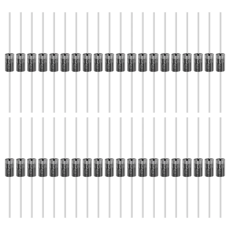 100 Pcs 1N5404 Rectifier Diode, 3A 400V DO-27 Electronic Silicon Diodes