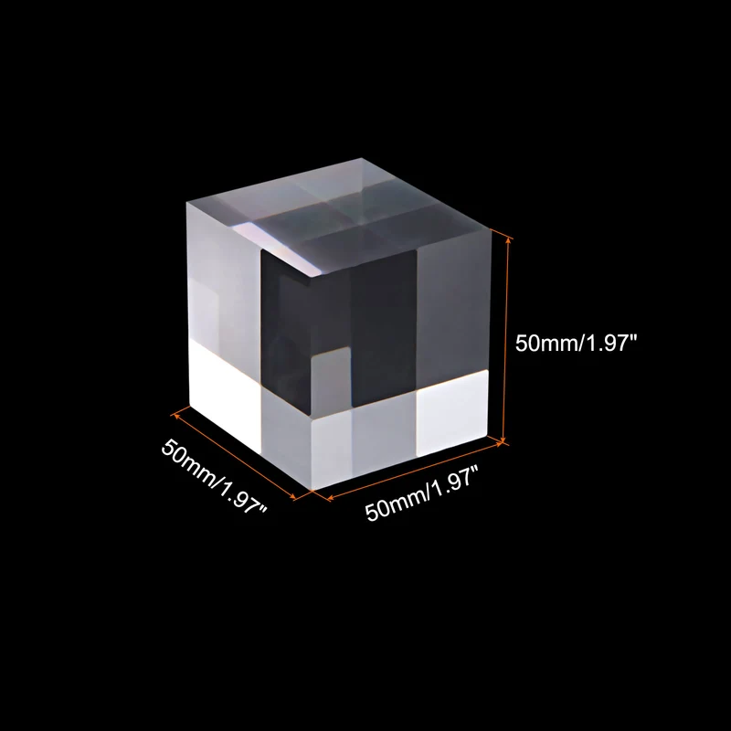 2" x 2" x 2" Jewelry Display Riser, Acrylic Cube Display Stand, Clear