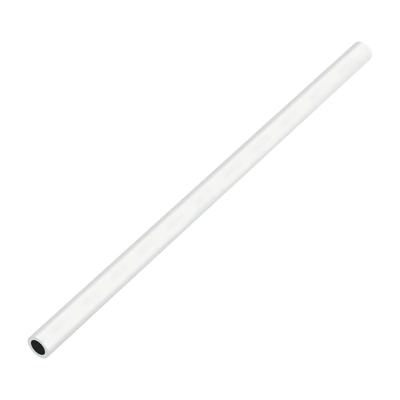 6063 Aluminum Tubing Round Tube 16mm ODx10mm ID 13"Metal Straight Pipe Silver