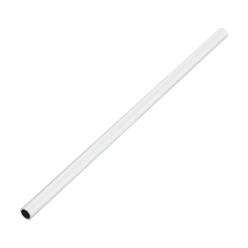 6063 Aluminum Tubing Round Tube 12mm ODx10mm ID 13"Metal Straight Pipe Silver