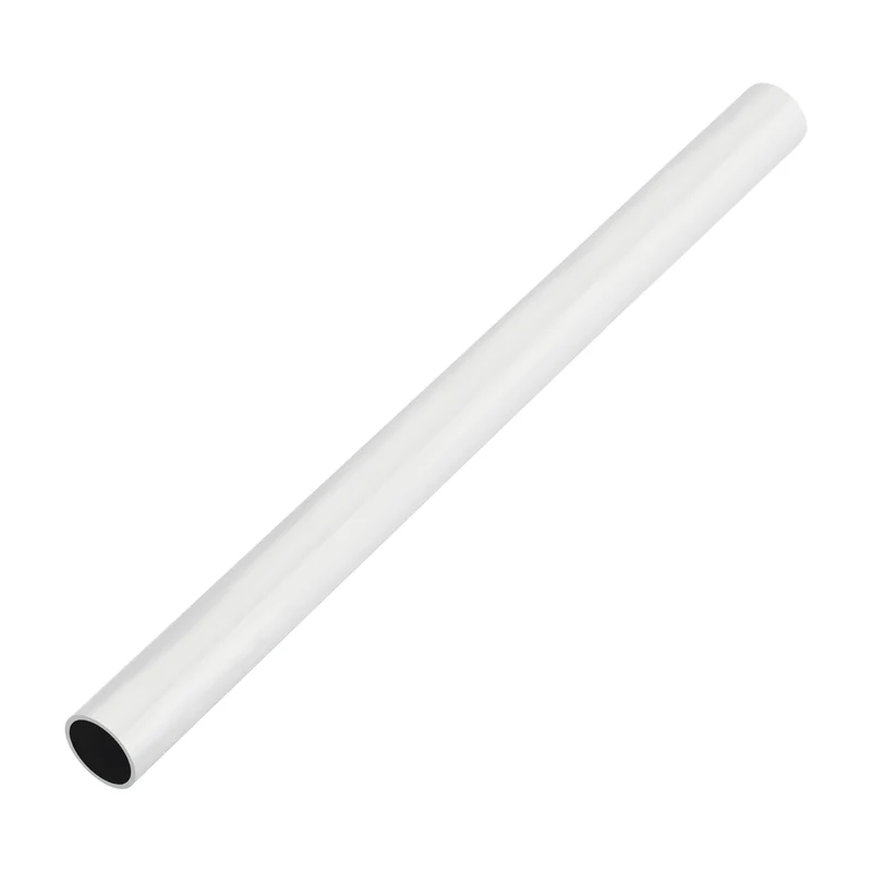 6063 Aluminum Tubing Round Tube 30mm ODx27mm ID Metal Straight Pipe Silver