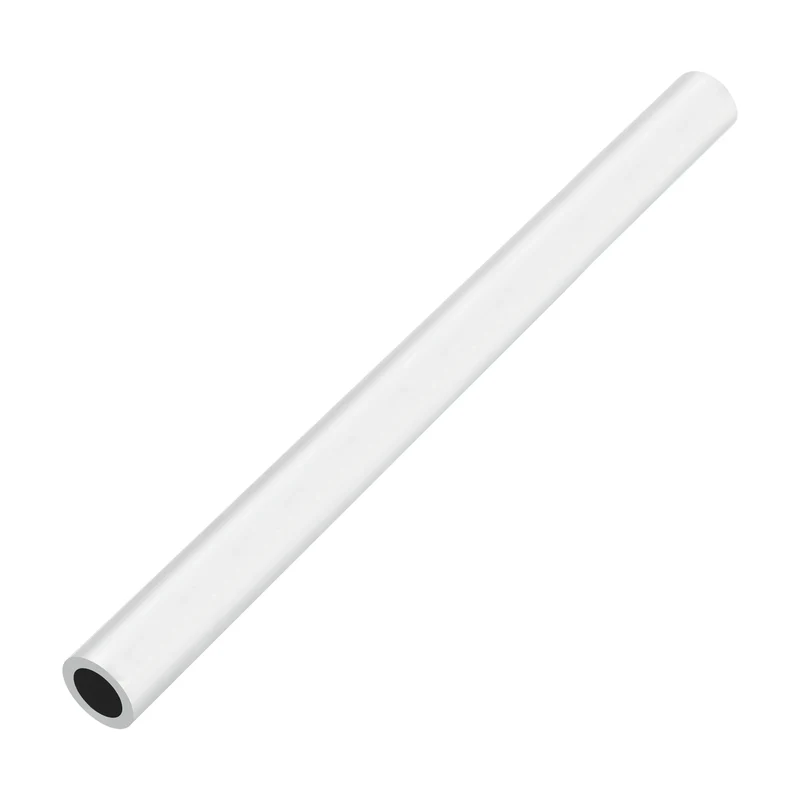 6063 Aluminum Tubing Round Tube 34mm ODx24mm ID Metal Straight Pipe Silver