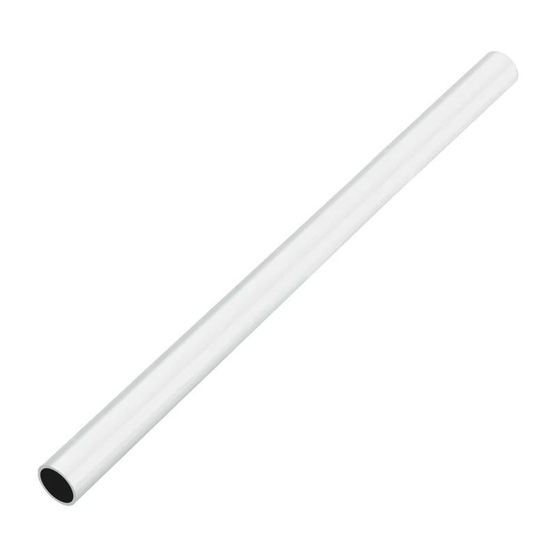 6063 Aluminum Tubing Round Tube 27mm OD x 23mm ID Metal Straight Pipe Silver