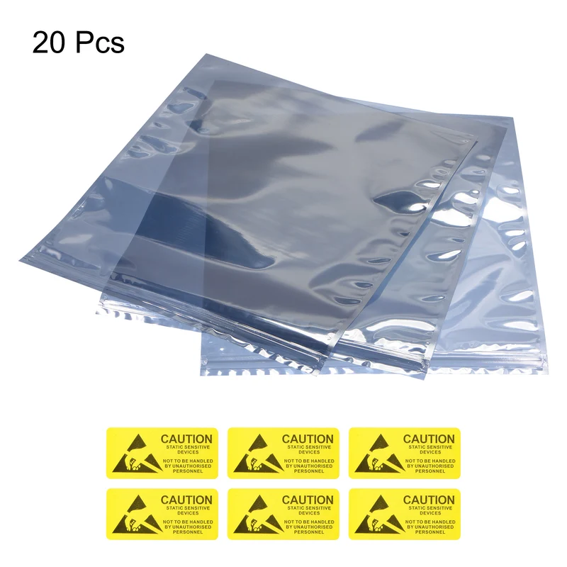 Anti Static Bags Shielding Bag Resealable with Labels