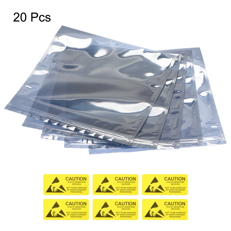 Anti Static Bags Shielding Bag Resealable with Labels