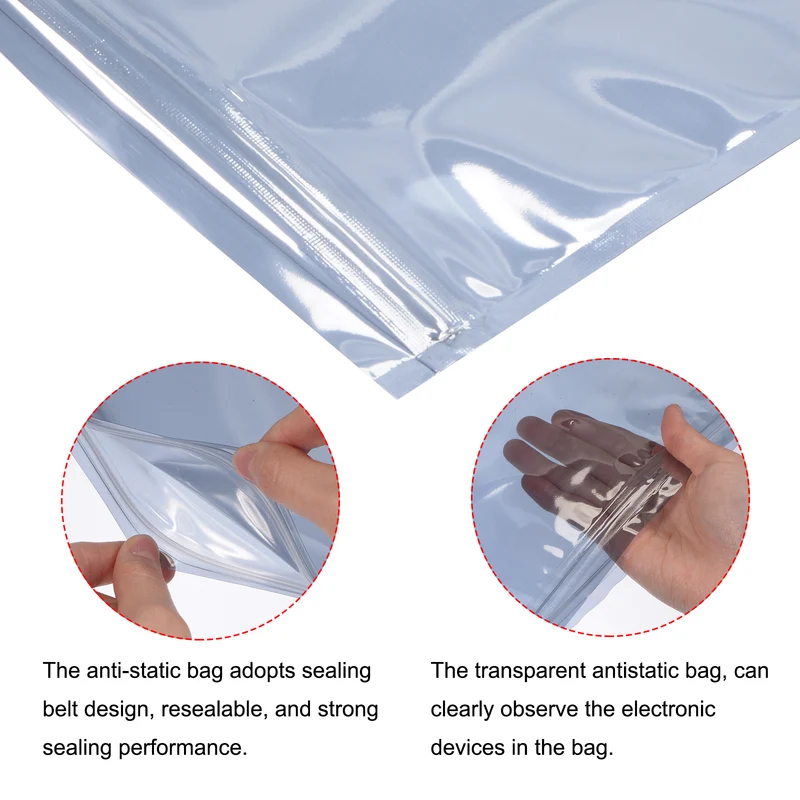 Anti Static Bags Shielding Bags Resealable with Labels