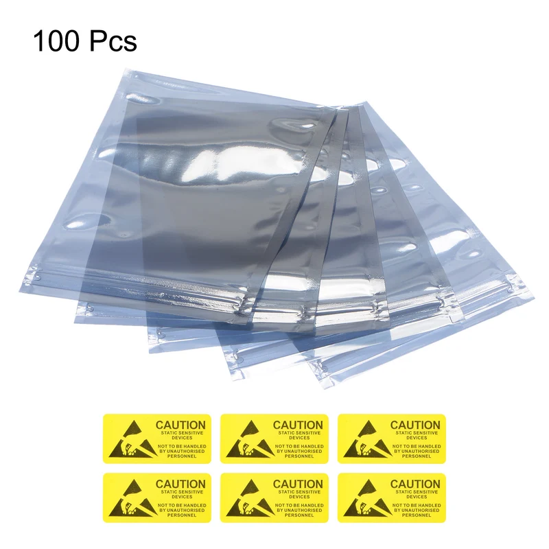 Anti Static Bags Shielding Bag Resealable with Labels