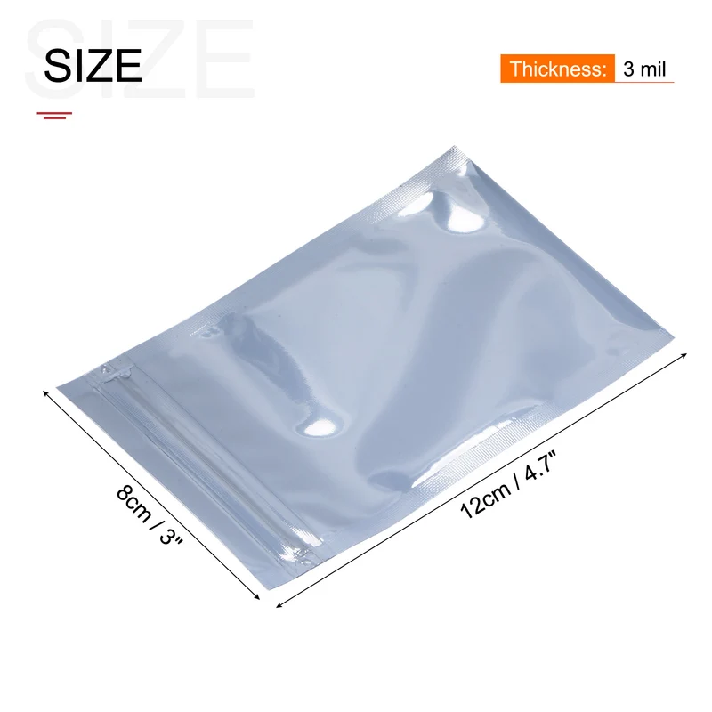 Anti Static Bags Shielding Bag Resealable with Labels