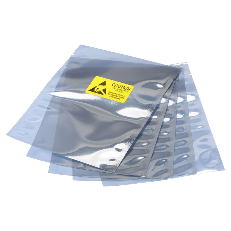 Anti Static Bags Shielding Bags Open Top with Labels